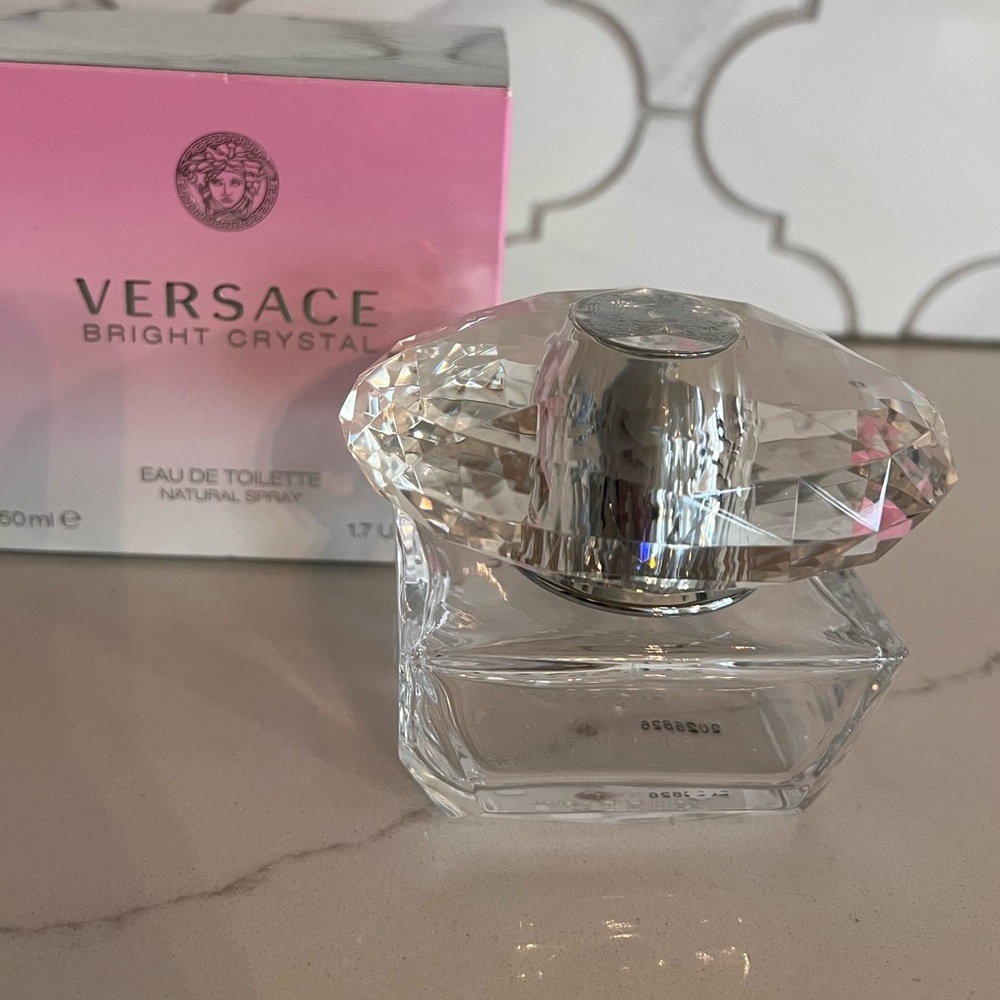 Versace Bright Crystal EMPTY Bottle - Picture 3 of 3